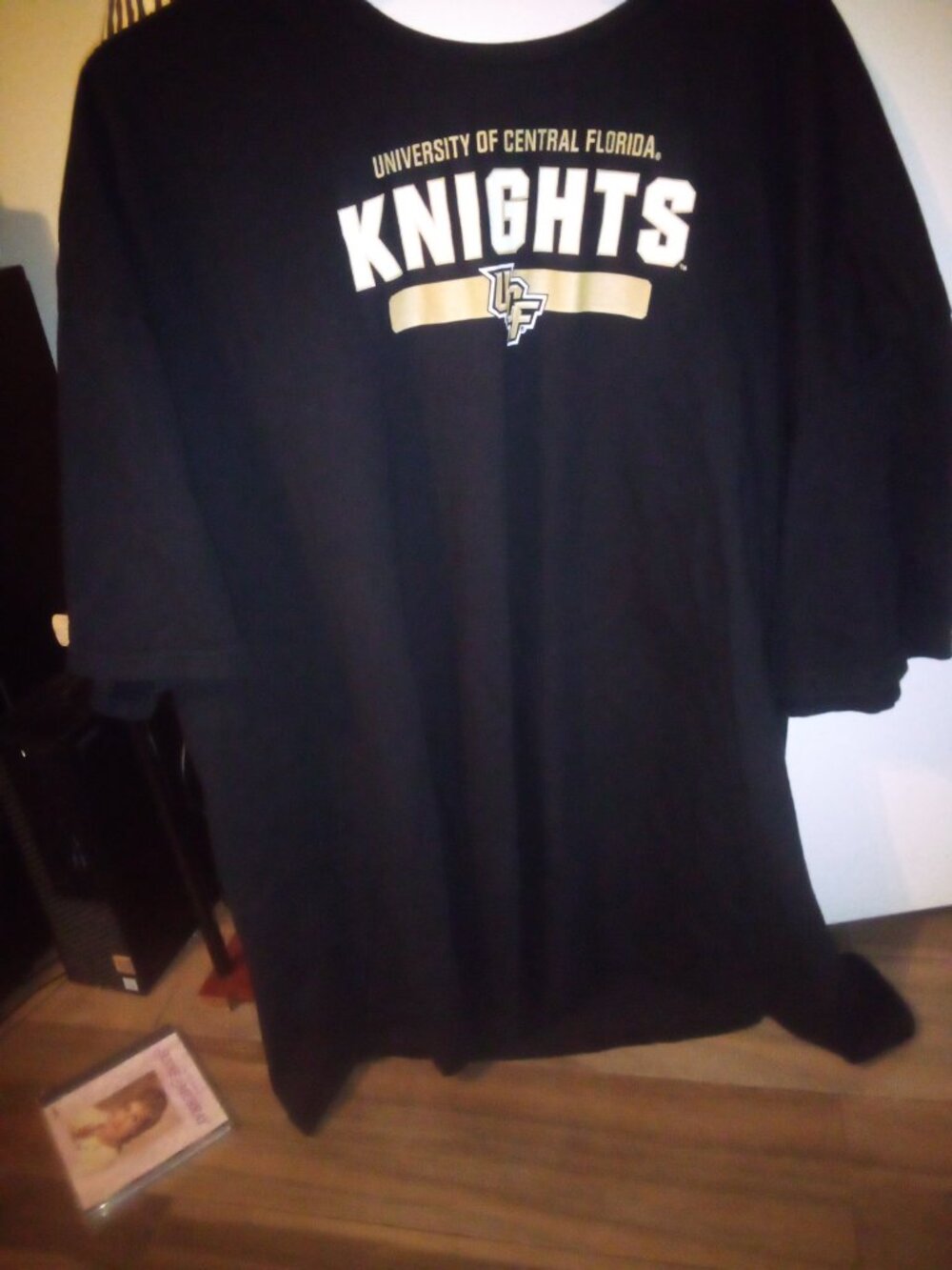 UCF Knights Black Long Sleeve Cotton Shirt Fanatics like new 5XL